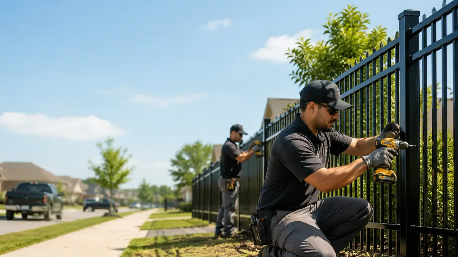 Metal Fence Installation in Redmond, WA